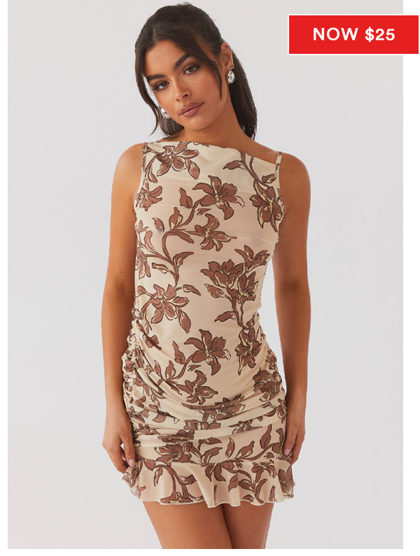 Pass The Prosecco Mini Dress - Hazel Bloom