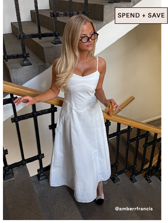 Noosa Midi Dress - White