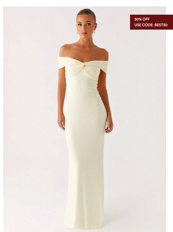 Countless Maxi Dress - Yellow