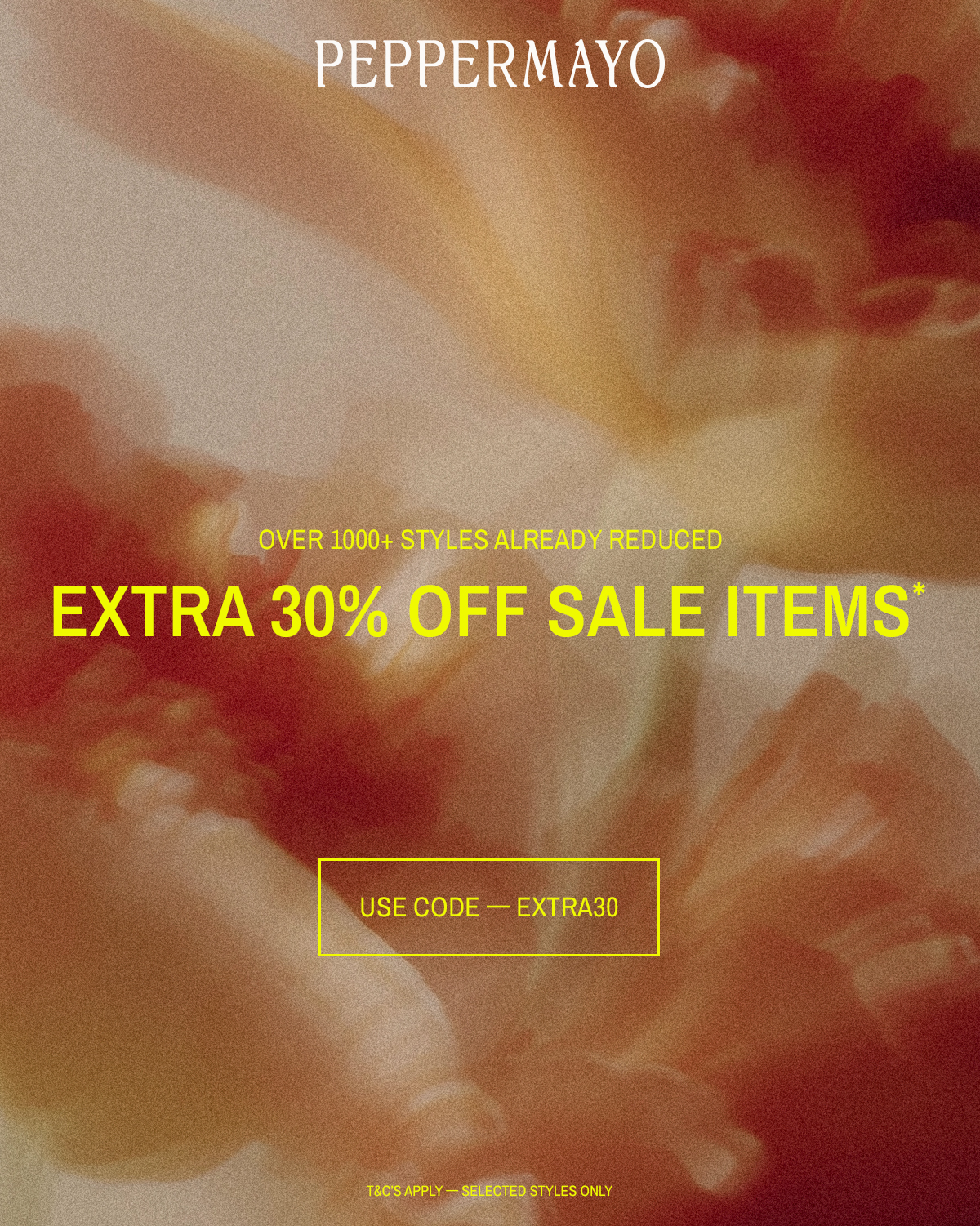 EXTRA 30% OFF SALE
