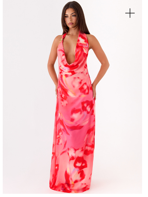 Lalia Maxi Dress Sun - Blushed Bloom