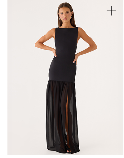 Seraphine Maxi Dress - Black