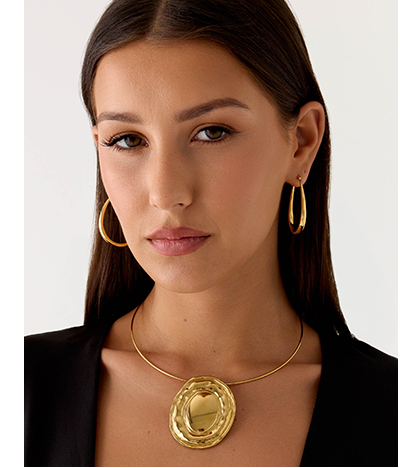 Carry On Necklace - Gold