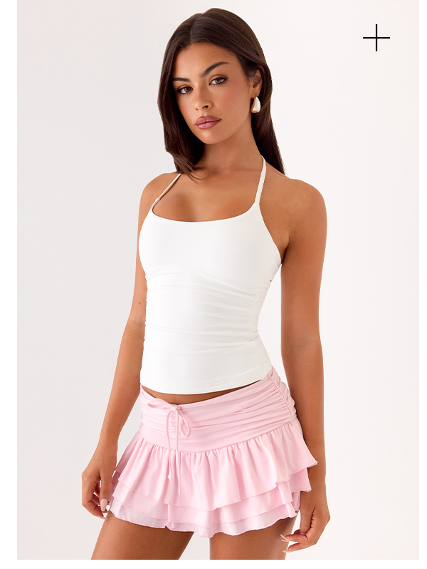 Aspyn Mini Skort - Pink