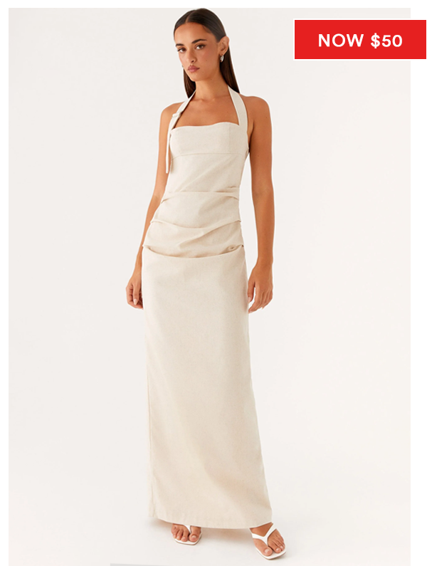 Rumour Has It Maxi Dress - Oatmeal