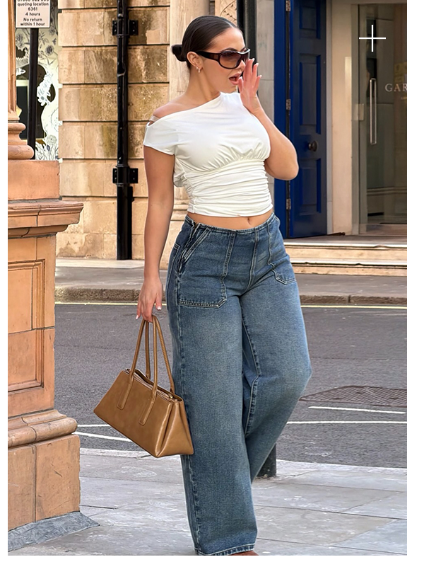 @lowrievans1 in Janni Off Shoulder Top - White