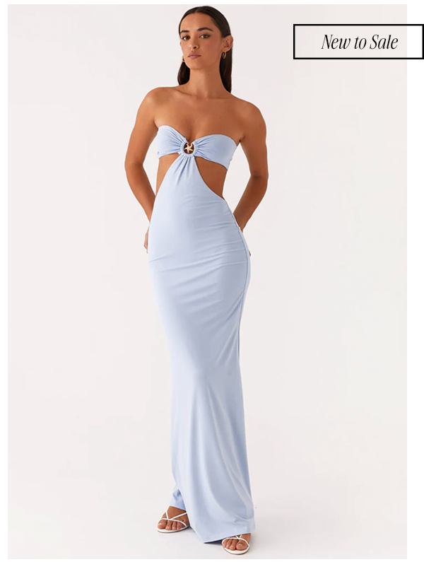 Tatiana Maxi Dress - Blue