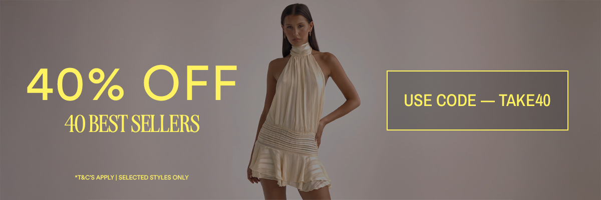 40% OFF 4O BEST SELLERS