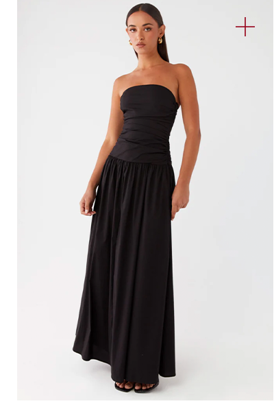 Carmel Maxi Dress - Black