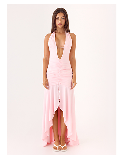 Mersy Maxi Dress - Pink