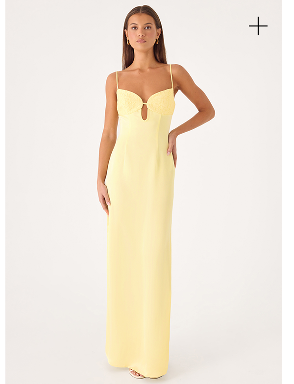 Joan Maxi Dress - Yellow