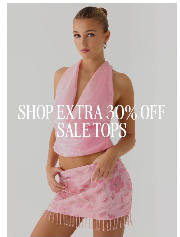 SHOP EXTRA 30% OFF SALE TOPS