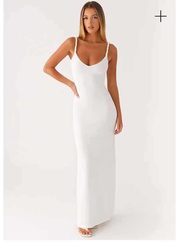 Anastasia Maxi Dress - Ivory