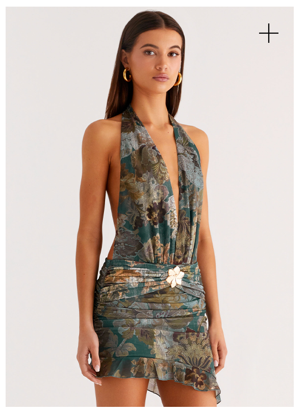 Samar Mini Dress - Vintage Blossom