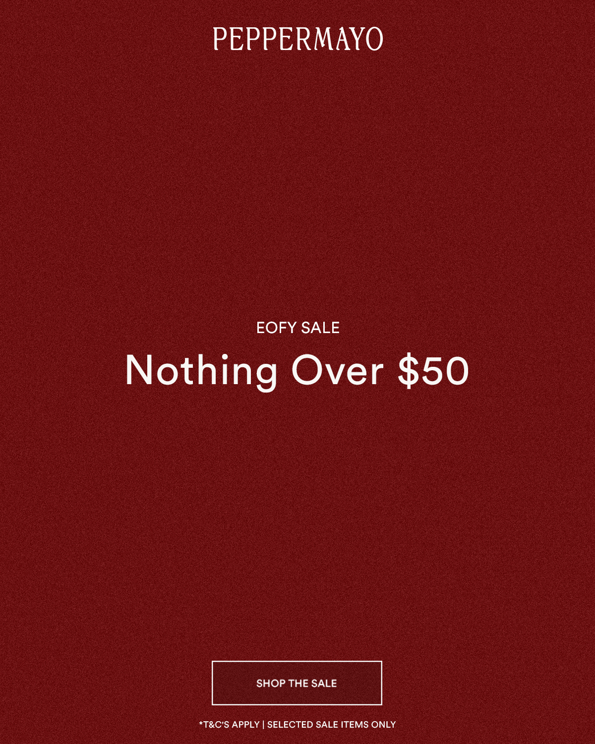 EOFY SALE
