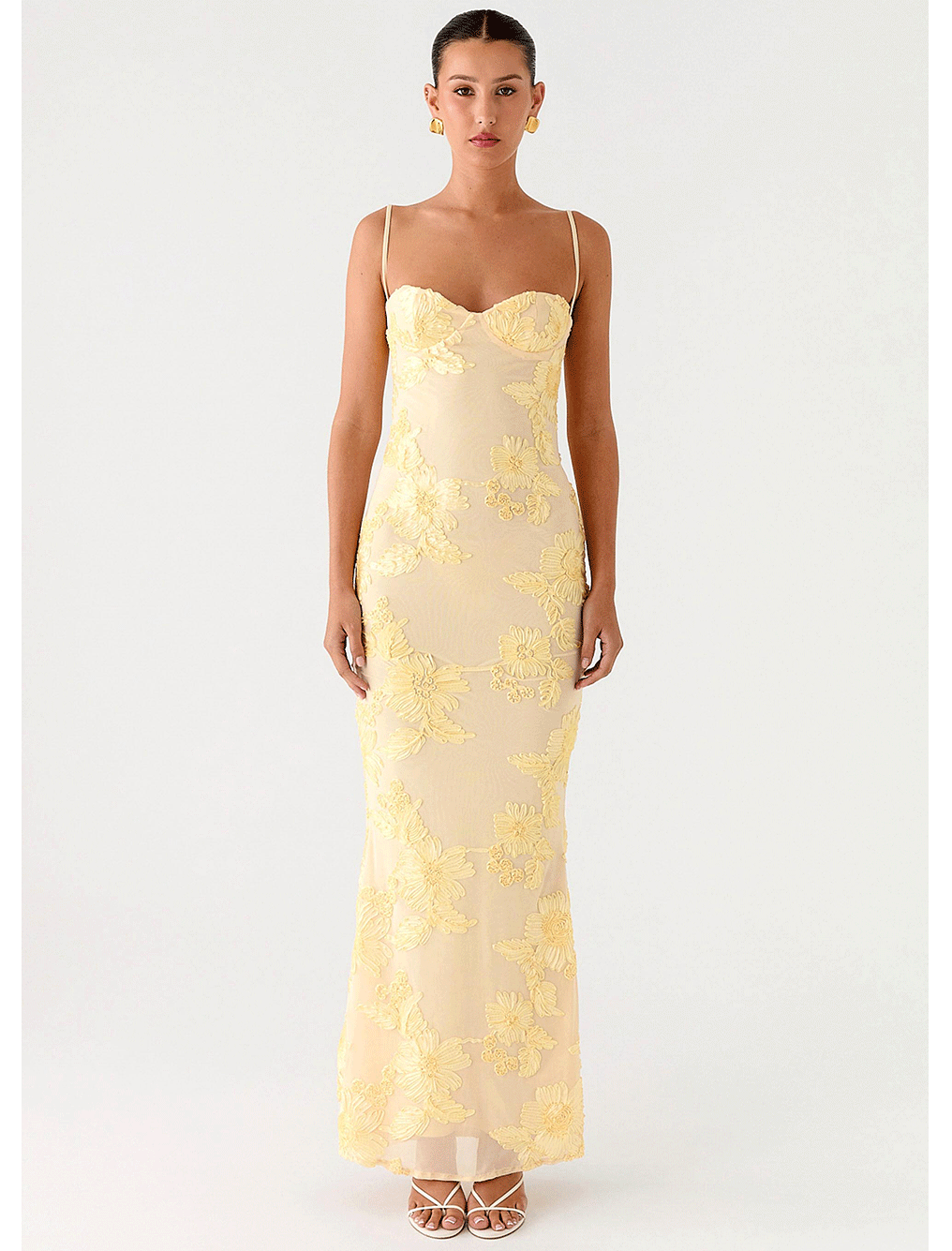 That Girl Maxi Dress - Lemon