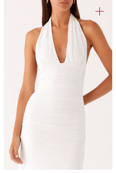 Ilaria Maxi Dress - White