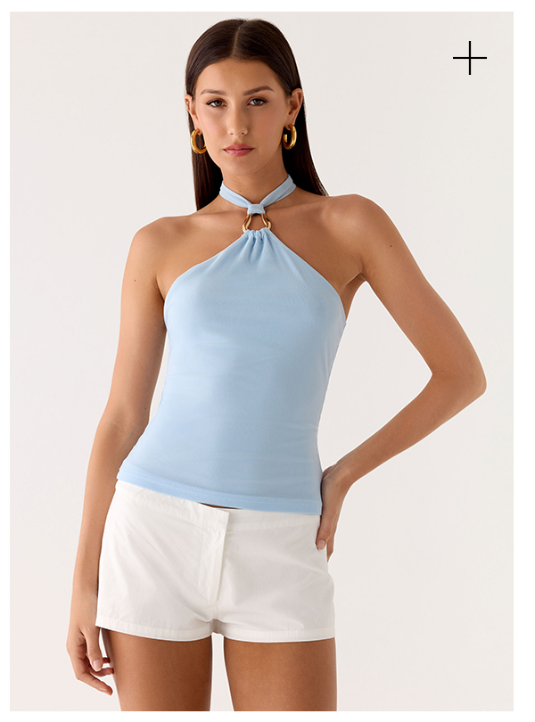 Henrietta Top - Blue
