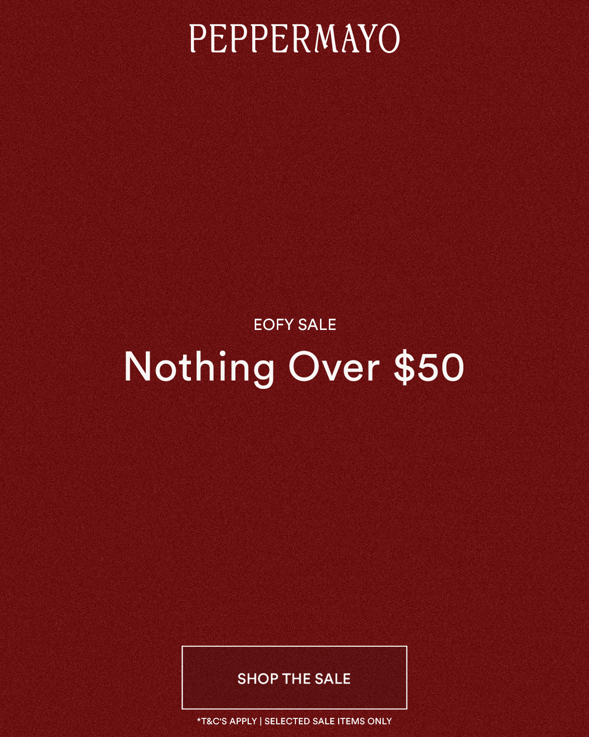 EOFY SALE