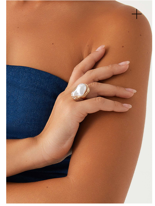 Salina Ring - Pearl