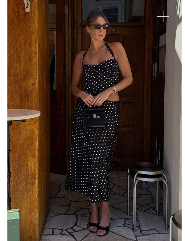 BLACK POLKA DOT