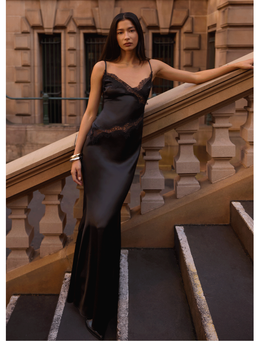 Velisse Maxi Dress - Black