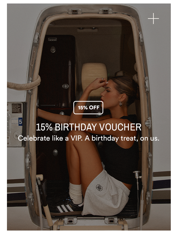 - 15% Birthday Voucher