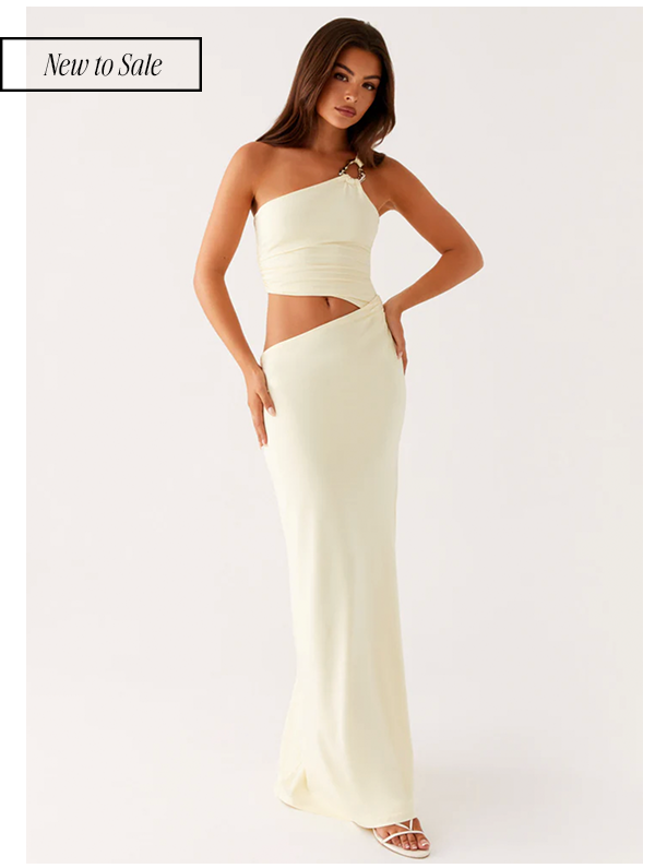 Peta Maxi Dress - Yellow