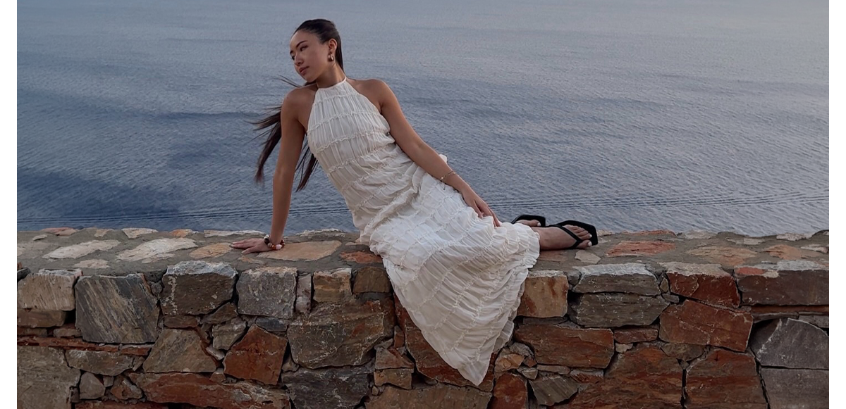  Aullie Maxi Dress - Ivory
