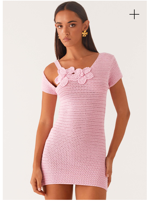 Mallory Mini Dress Cherry Red