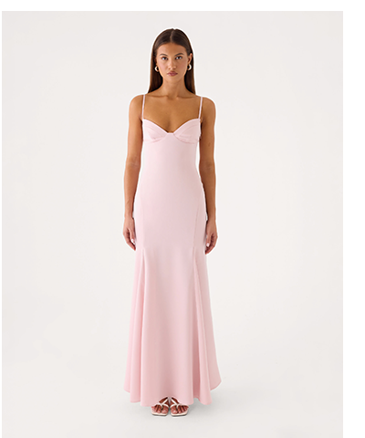 Marsina Maxi Dress - Pink
