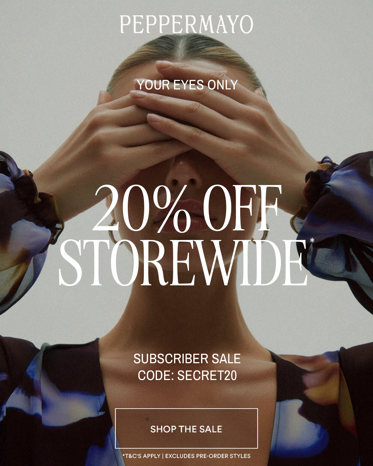 20% OFF STOREWIDE