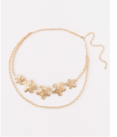 Isola Flower Belt - Gold 