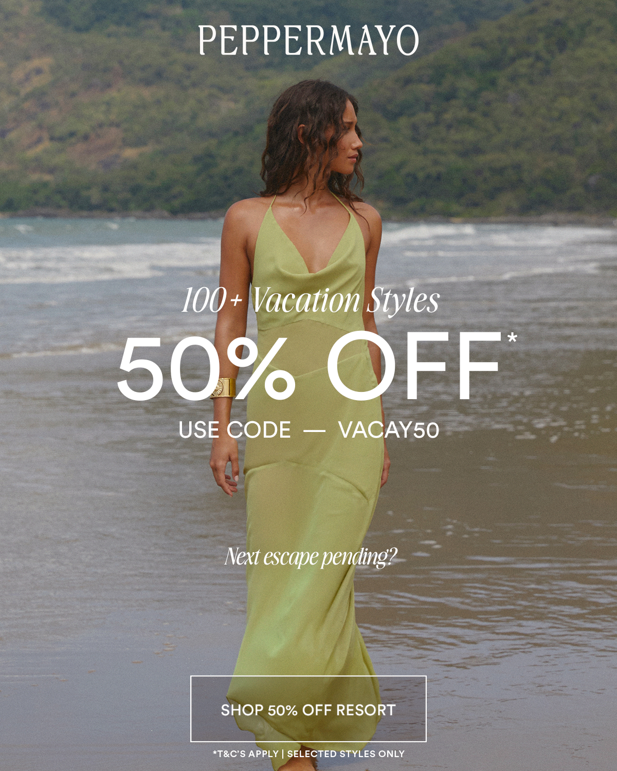 50% OFF RESORT