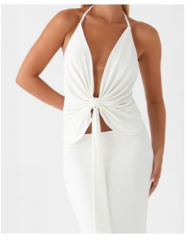 Undercover Maxi Dress - White