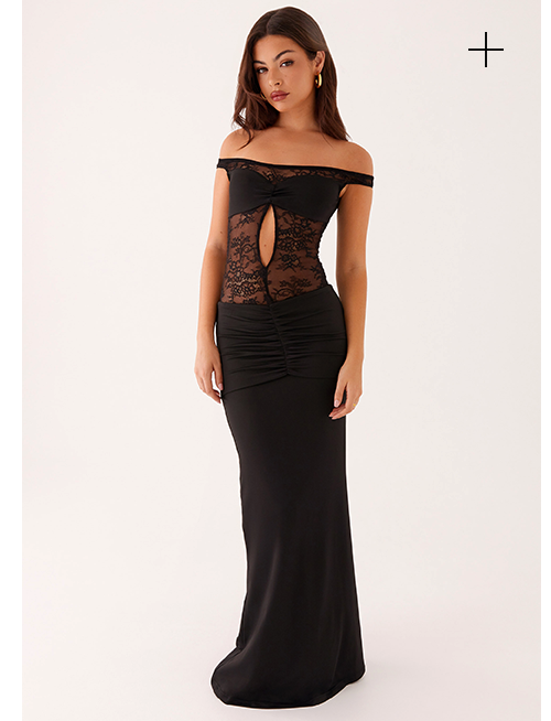 Carmel Maxi Dress Merlot