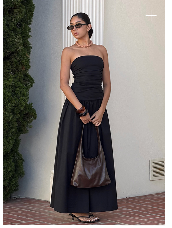 @angelav1_6 in Carmel Maxi Dress - Black