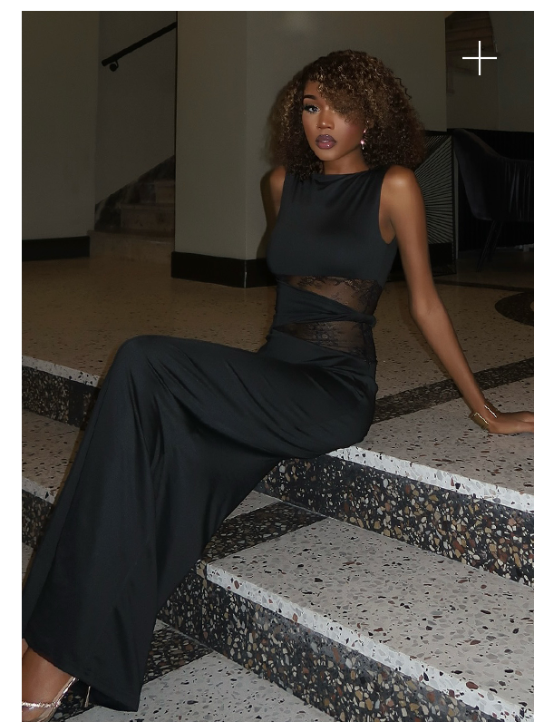 @wendyndlovu__ in Karma Maxi Dress - Black