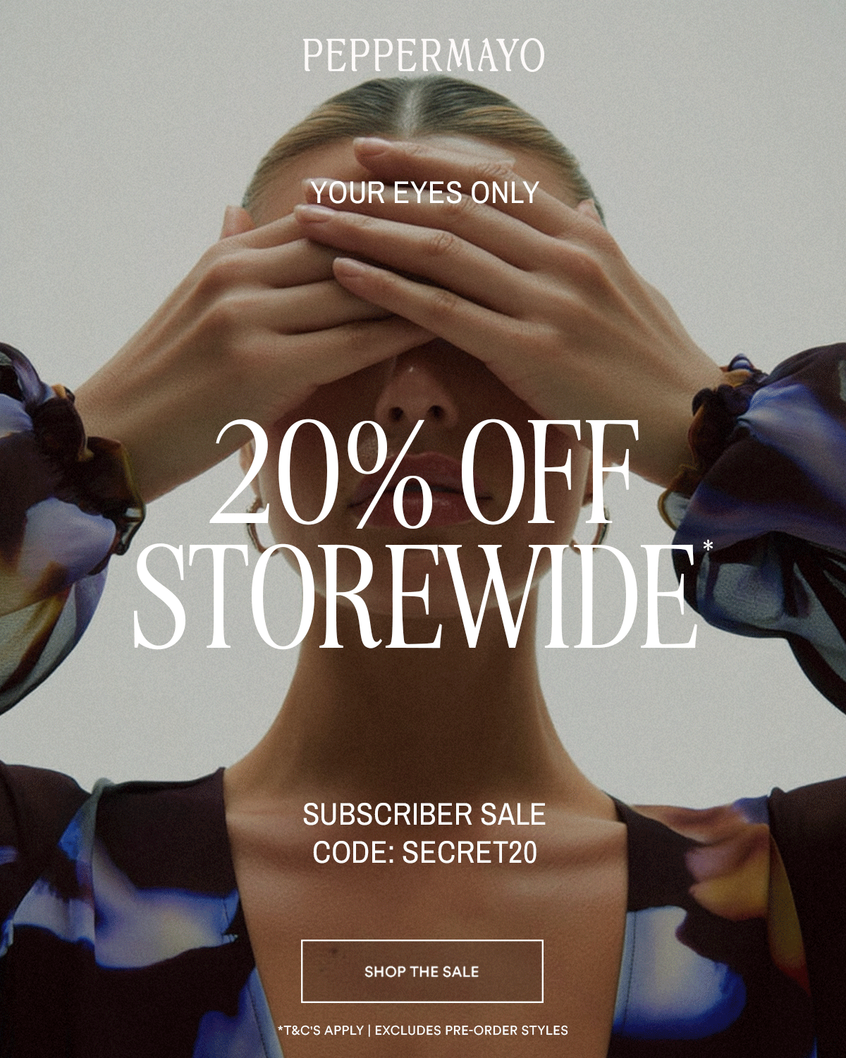 20% OFF STOREWIDE