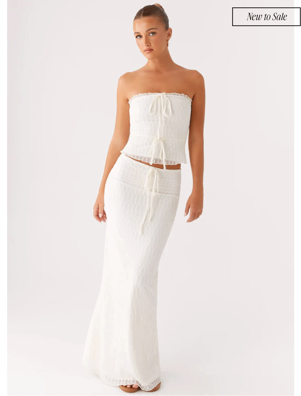 Blakely Tube Top & Maxi Skirt - Ivory