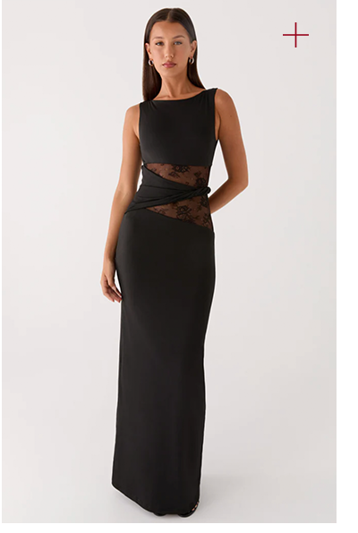 Karma Maxi Dress - Black