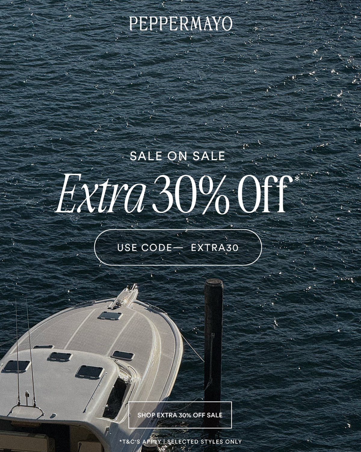SHOP EXTRA 30% OFF SALE