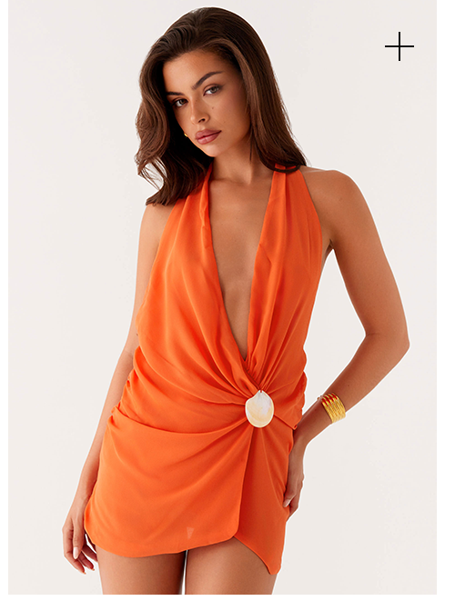 eleanora-plunge-scarf-mini-dress-orange