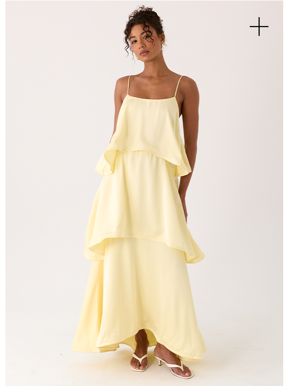 Becka Maxi Dress - Yellow