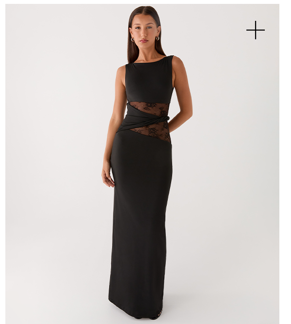 Karma Maxi Dress - Black