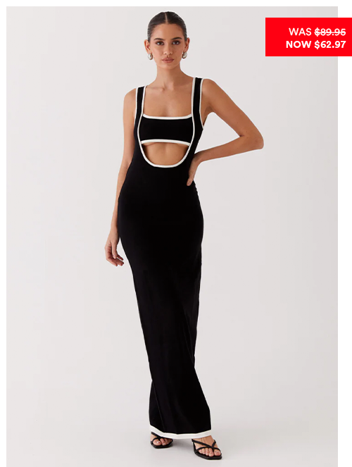 Emert Maxi Dress Cherry Red