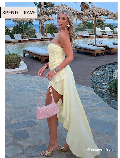 Bodie Maxi Dress - Pastel Yellow