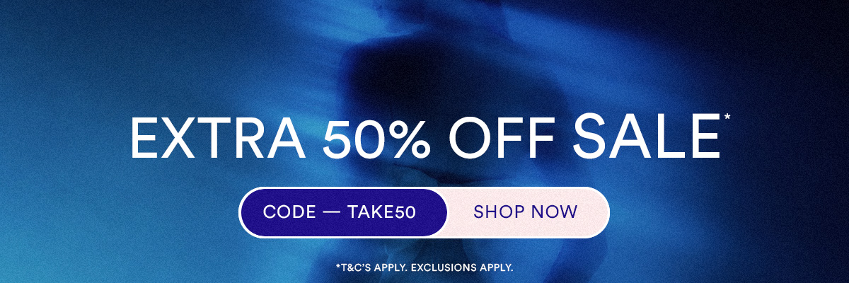 EXTRA 50% OFF SALE