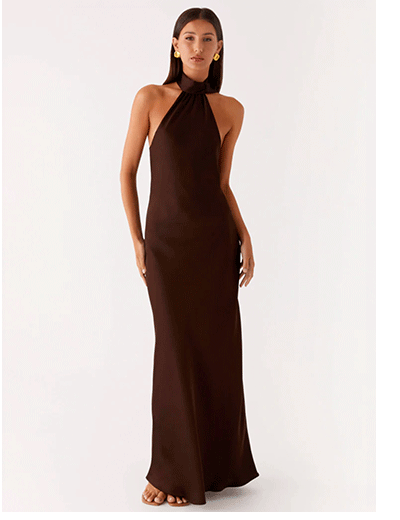 Keena Scarf Maxi Dress