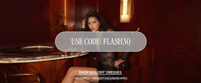 SHOP 30% OFF* DRESSES